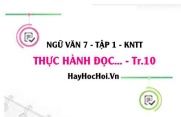 Soạn bài Tri thức ngữ văn trang 10 Ngữ văn lớp 7 Kết nối tri thức tập 1